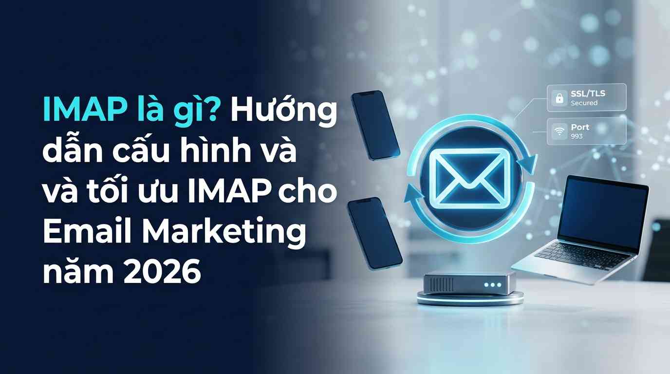 IMAP là gì? Hướng dẫn cấu hình và tối ưu IMAP cho Email Marketing năm 2026